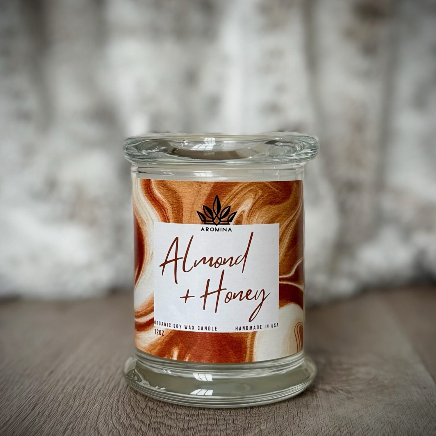🕯️ Almond Honey Candle – 12 oz of Sweet, Creamy Comfort